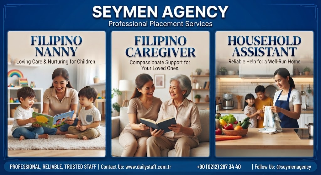Filipino Caregiver, Filipino Domestic Helper in Turkey, Filipino Nanny